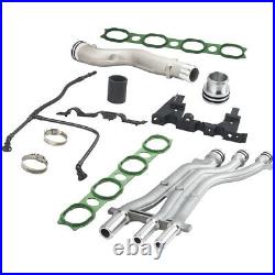 Aluminium Cooling Water Pipe Upgrade Repair Kit For Porsche Cayenne SUV 9PA 4.5