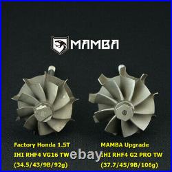 MAMBA Honda 1.5T IHI VG16 PRO RHF4-4151 Turbo Upgrade Kit (CW +TW +Repair Kit)
