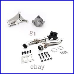 Non-EBP Turbo Pedestal Housing Bellowed Up Pipes For 94-97 Ford 7.3L Powerstroke