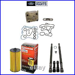 OEM Ford 6.0L Powerstroke Oil Cooler, Stand Pipe/Dummy Plugs, & Oil Filter Kit