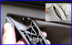 UPGRADED Metal 98-10 VW Beetle Door Panel Pull Handle Repair Kit Chrome Pair